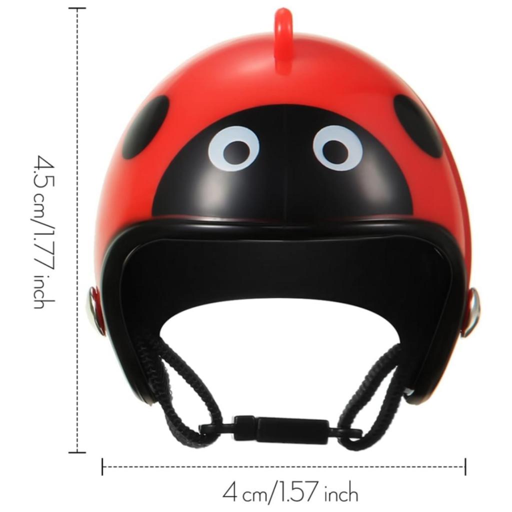 8 sztuk kasków dla kur, kasków dla kurczaków, kasków bezpieczeństwa dla zwierząt domowych, zabawnych kasków dla papug, czapek dla kurczaków, nakryć głowy, bezpieczeństwa małych zwierząt domowych