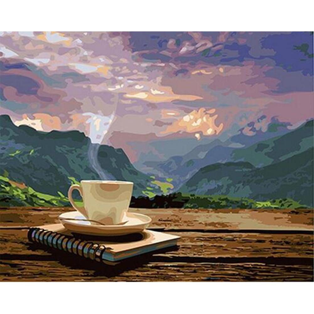 Buy DIY Oil Art Painting By Number Kit Landscape Hand Painted Craft