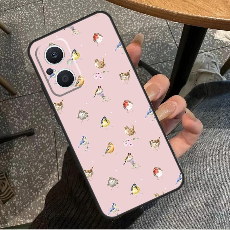 Birds Flock For OPPO Reno 14F 13F 12F 11F 10 11 12 13 14 Pro 7 8 Lite 8T OPPO Find X5 X6 X8 X9 Pro Case