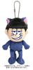 Ichimatsu Plush Mascot Cat 15cm Tall Osomatsu-san Version,