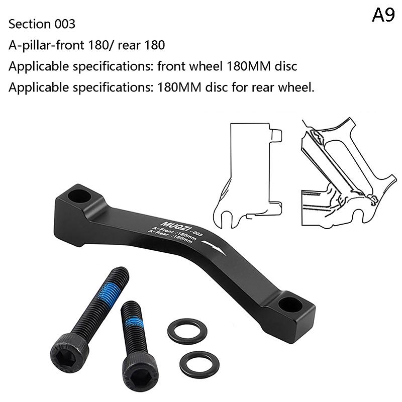 Adattatore Supporto Pinza Freno a Disco 140mm 160mm 180mm 203mm Adattatore Rotore Freno a Disco per Bicicletta con Bulloni