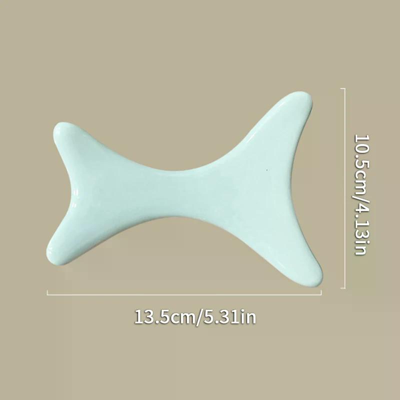 Gua Sha Massage Board Scraping Tool Ceramic Antistatic Good Thermal Conductivity Tissue Mobilization Tool For Whole Body Care