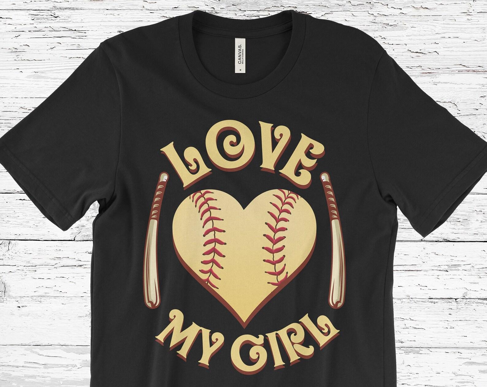 Softball T-Shirt, Softball Gifts, Softball Birthday Present, Girls Softball Tee, Youth TShirts, Funny Softball Coach, For Girls, For Kids, 130