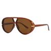 Vintage Pilot Sunglasses Women Men Retro Luxury UV400 Protective Eyewear for Outdoor Driving Fashion Shades