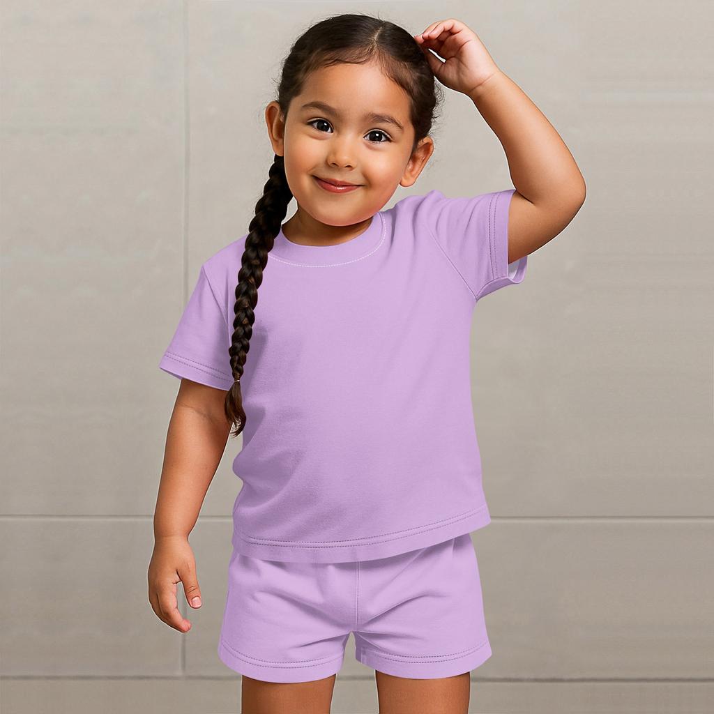 Patriotisches Kinder-Outfit – Kurzarm- und Shorts-Set, 2-teilig, für Jungen und Mädchen