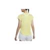 Nike Runicon Clash Breathable Short Sleeve T-Shirt Women Tops Vibrant-Yellow CZ9546-712