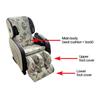 3pcs/set Elastic Massage Chair Cover Removable Electric Massage Sofa Dustproof Washable Electric Massage Dust Cover Home Decor
