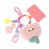 Cute Flower New Plush Tulip Diy Creative Keychain Backpack Pendant Charm Mobile Phone Individualization Couple Gift