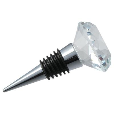 1/3pcs Crystal Bottle Stopper Zinc Alloy Beverage Bottle Stopper Diamond Plug Wine