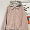 Vintage Faux Two-Piece Hooded Jacket Men Women Streetwear Style Casual Outerwear Fall