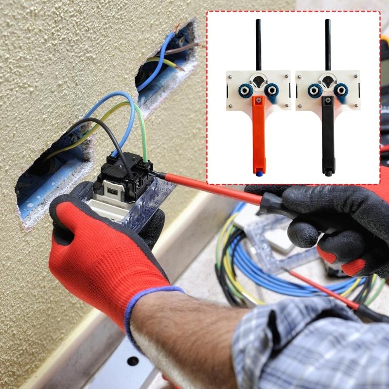 High Efficiency Cable Pulling Tool Cable Feeder Wire Puller For Smooth Installation In Tight Space Up To 8mm Diameter