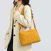 Nylon Crossbody Bag Women's Lightweight Commuter Shoulder Bag Multi-compartment Small Square Bag
