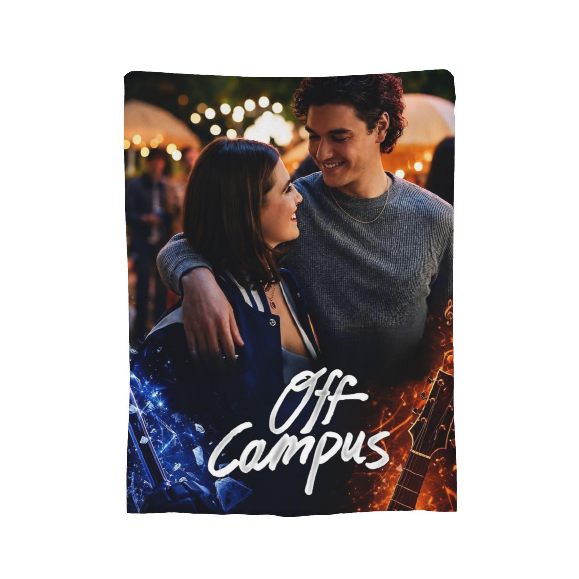 Dean Di Laurentis Off Campus Knitted Blanket Flannel Throw Blankets Bed Sofa Soft Warm Bedspreads, 75x90cm