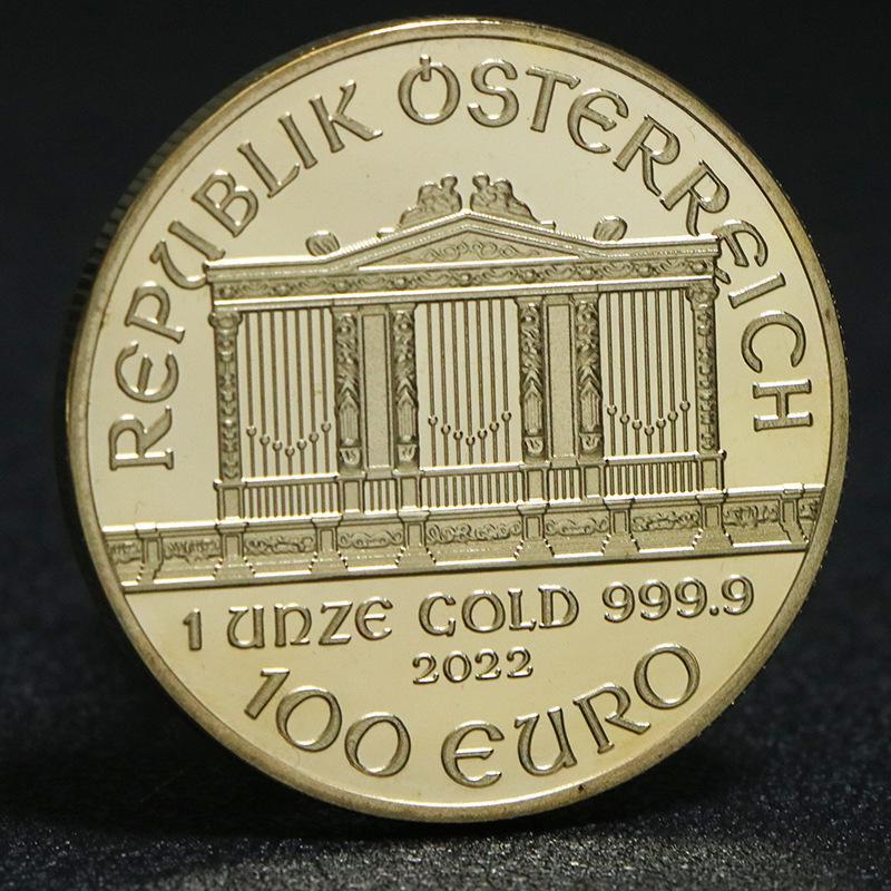 Austria Vienna Philharmonic Orchestra 2024 Commemorative Gold & Silver Coin Medal