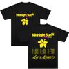 Z-Zara Larsson Midnight Sun Tour 2026 Koszulki Krótki Rękaw Bawełna Męska Koszulka Codzienna Moda Unisex Streetwear Ubrania Hip Hopowe