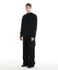 Digeunag Side Zipper Pintuck Sweatshirt (Black)_ Pd3Ts0101