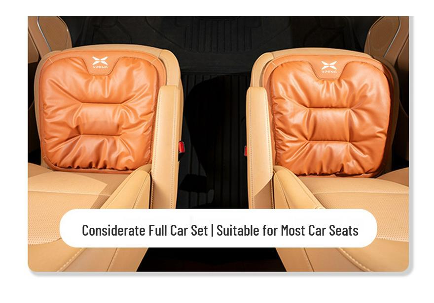 Xiaopeng G3i/G9/P5/P7 Four-Season Seat Cushion: Stain-Resistant Leather Interior, Single-Piece Three-Set