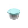 Reusable Sauce Cup with Macaron Lid - 304 Stainless Steel, 40/50/70ML, Portable Dipping or Seasoning Dish.