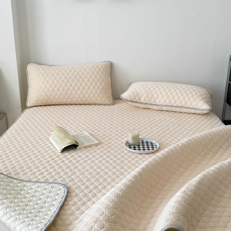 Summer Latex Cool Mat Soft Mat Bed Sheet Baby Washable Student Dormitory Single And Double Mattress Cover
