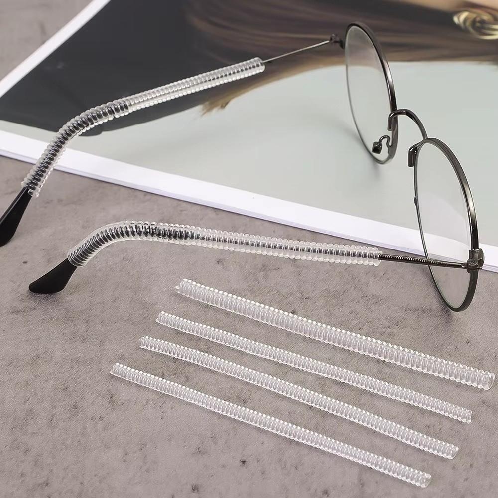 1PC Anti Slip Ear Hook Eyeglass Temple Tip Holder Spring Design Earphone Holder Ring Size Adjuster Prevent Falling Off