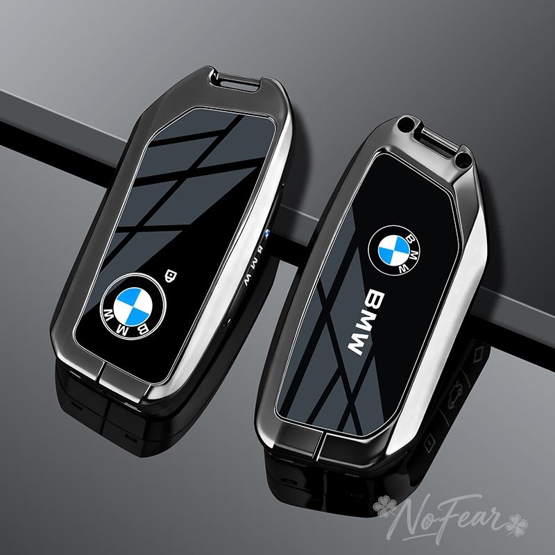 Alloy Car Key Case Cover Shell Keychain For BMW 1 3 5 7 Series X1 X3 X4 X5 F10 F15 F16 F20 F30 F18 F25 M3 M4 E34 Car stickers FF5