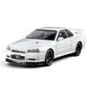 1:24 Nissan Skyline GTR R34 Fast & Furious Alloy Car Model Sound Light Collective Miniature Voiture Diecast Toy Vehicle Boy C342
