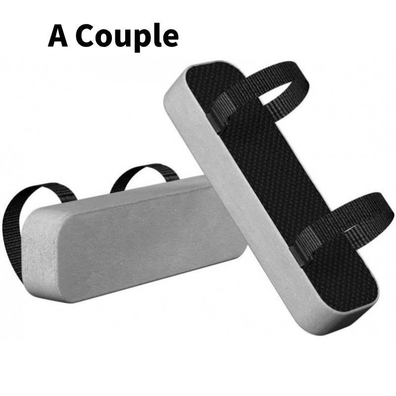 

Black Ergonomic Armrest Pad With Pp Cotton Filling For Computer Desk And Gaming Chairs сірий