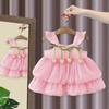 Girls' Dress Girls' Summer Korean Children's Sweet Princess Dress Camisole Dress
