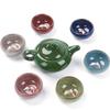 Crack Glaze 3D Fish Kung Fu Tea Set,Ceramic Tea Sets,TeaCup,ChineseTravel Teapot, Drinkware Coffee&Tea Sets , Binglie Teacups