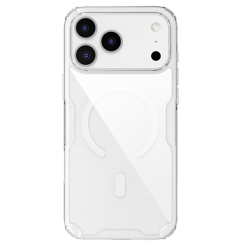 Nillkin For iPhone 17 Pro / 17 Pro Max Magnetic Case Nature TPU Pro Super Clear Case Adapt Magsafe Back Cover Phone Case iPhone17 Pro Max