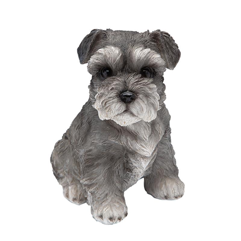 Simulovaný model psa, kreativní pryskyřičná socha psa, dekorace do ložnice, dekorace na stůl, bytové dekorace, doplňky, dárek k narozeninám