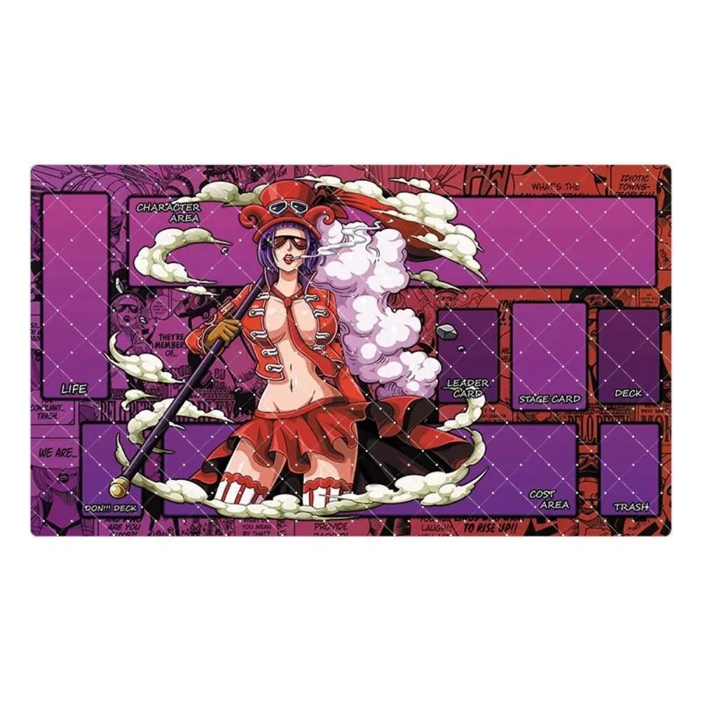 60*35*0.2cm Anime One Piece OPCG GAME Card PlayMat New Comic Series Enel Ace Law Hancock Brook Bonney Collection Gifts Toys