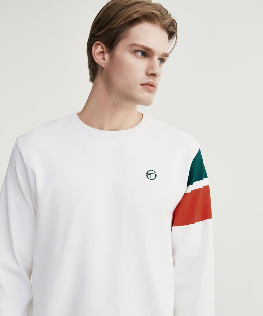 SERGIO TACCHINI M Flag Betterknit Crewneck Pullover