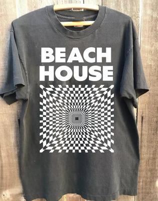 Beach House Band T-Shirt in Charcoal Farbe, volle Größen S-5XL MD1105 Unisex T-Shirt