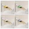 1 Pieza Extensor de Grifo de Silicona de Grado Alimenticio Extensor de Grifo para Lavabo de Baño Antisalpicaduras Boquilla Ancha Tipo Cascada Grifo de Lavado