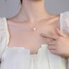 Pearl Necklace Women's High Sense Niche Simple Light Luxury Design Versatile Collarbone Chain Girlfriends with the Same Birthday Gift Tide