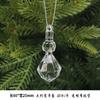 New Christmas Transparent Ice Crystal Snowflake Christmas Tree Decoration Supplies Christmas Atmosphere Christmas Tree Snowflake Pendant