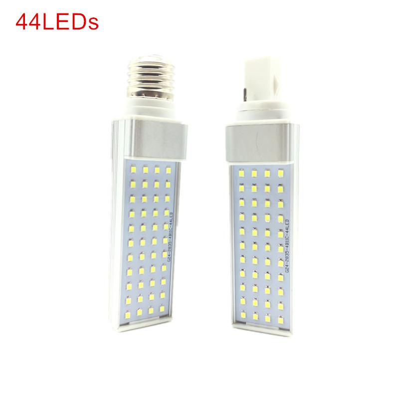 LED Bulbs 7W 9W 11W 13W 15W 18W G24/E27 LED Corn Bulb Lamp Light SMD 2835 Spotlight 180 Degree AC85-265V Horizontal Plug Light