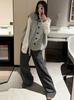 Plus Size Women's Korean Style Single-Breasted Cardigan Sleeveless Knit Vest Top