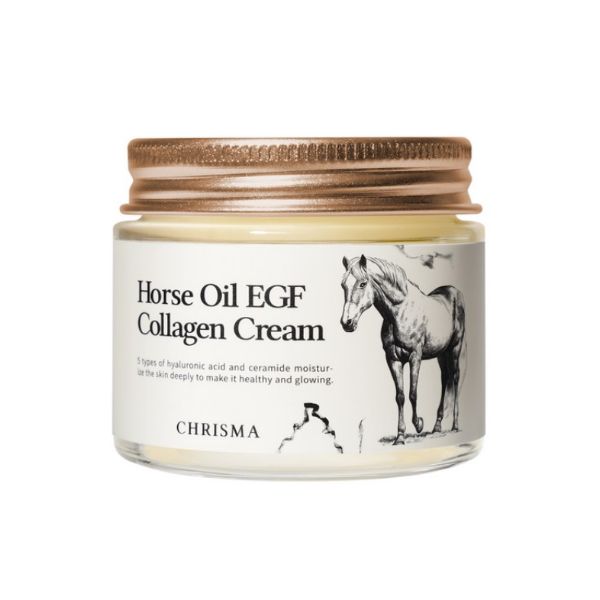 Chrisma Derma Lab Horse Oil EGF Collagen Cream 70g 3ea 70g 1ea