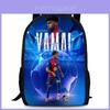 Lamine Yamal Lionel Messi Football Star Printed Kids Backpack Large Capacity School Bag For Daily Use