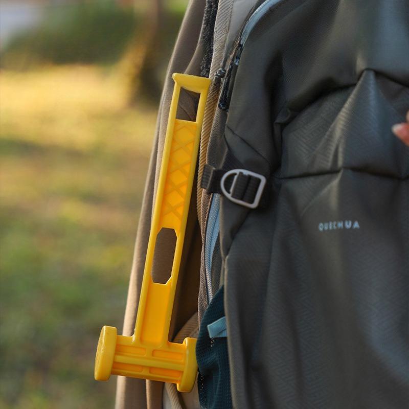 Outdoor Ultralight Plastic Tent Hammer Multifunctional Ground Stake Mallet Portable Tool for Camping Backpacking Hiking