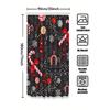 Tu Festive Christmas Bathroom Decorholiday Shower Curtainred And White Candy Cane Patternwinter Wonderland Designcozy Holiday Vi
