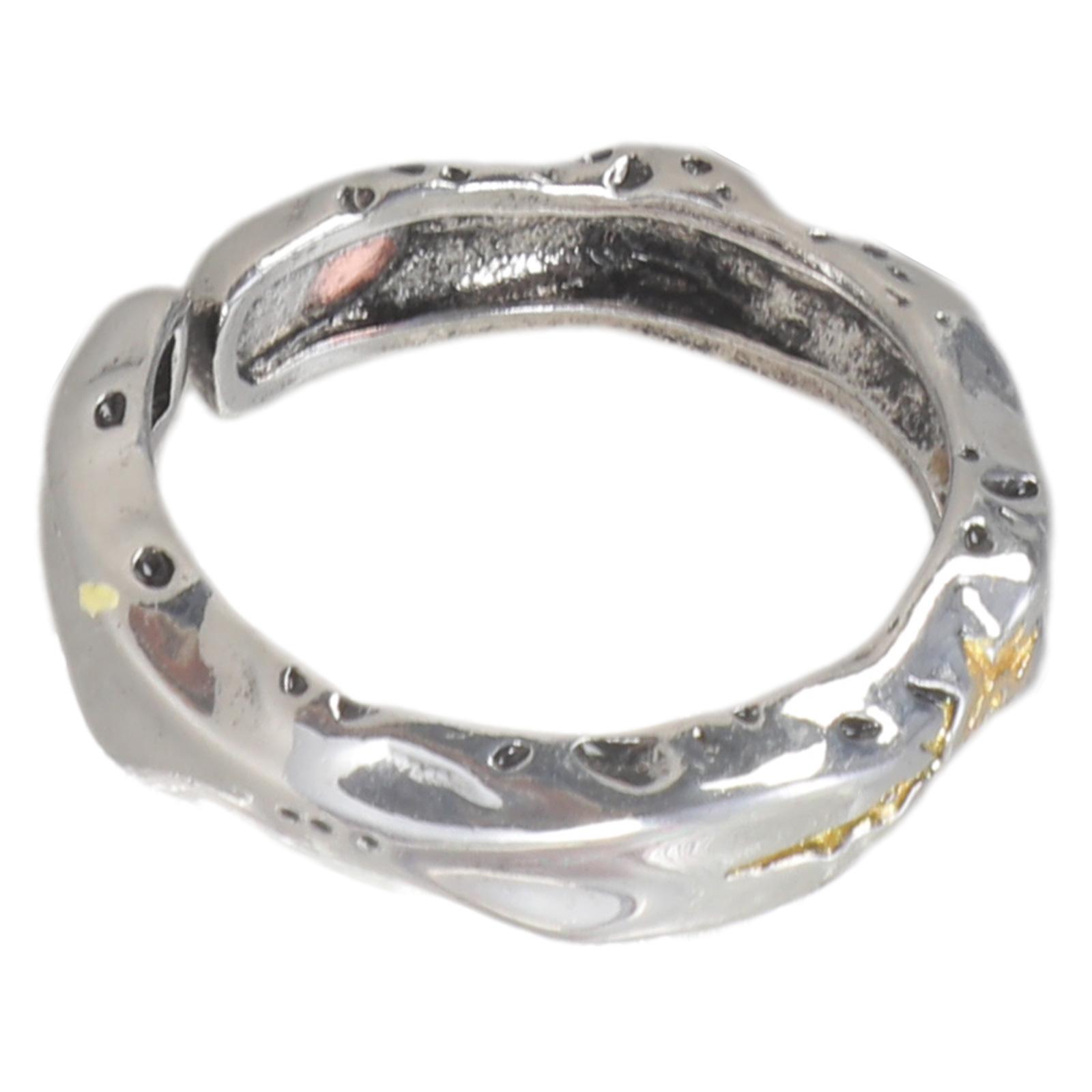 

Кольца из цинкового сплава в ретро-стиле с замысловатой резьбой и удобной посадкой, портативные для ношения любителями моды. оранжевый