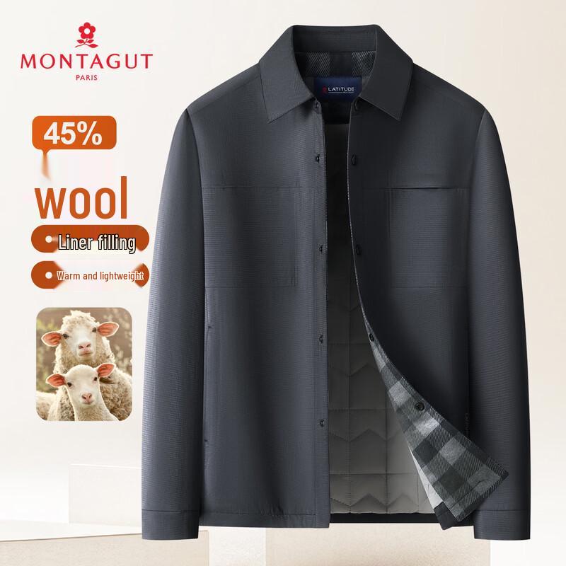 

MONTAGUT Men s Winter Cotton Padded Jacket 54