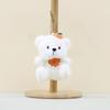 Cute And Cuddly Teddy Bear Plush Toy With Brown And White Colorful Bib For Kids