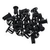 50pcs Bumper Retainer Clips, 91505-TM8-003 Black Wheel Well Liner Push