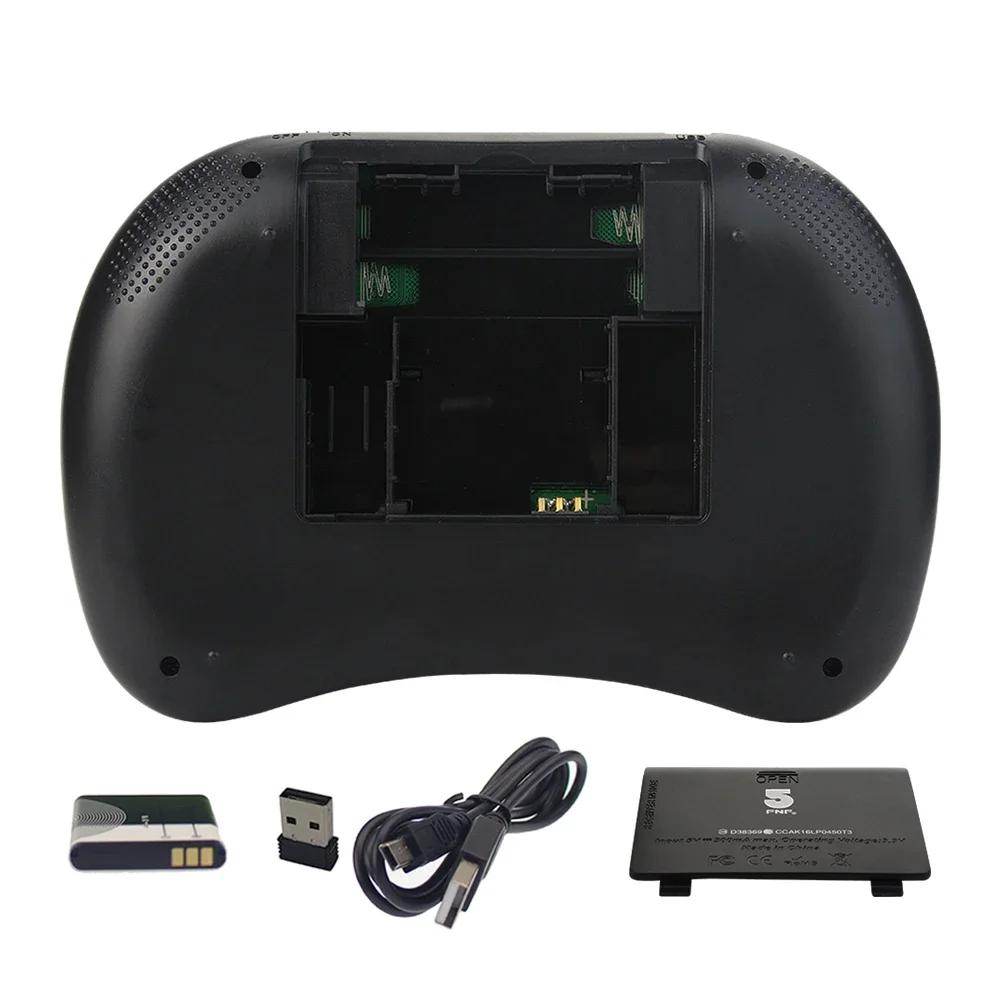 Arabic/German/French/Russian 2.4GHz Mini Wireless i8 Keyboard Touchpad AZERTY For Android TV Rechargeable Battery