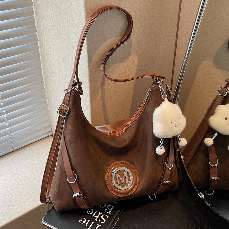 Crossbody Bag New Versatile Tote Bag Multifunctional Backpack Large Capacity Commuting Women's Bag