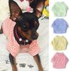 Pet Shirt Round Neck Breathable Decorating Pet Dog Short Sleeve Shirt Outfit for Home Wear